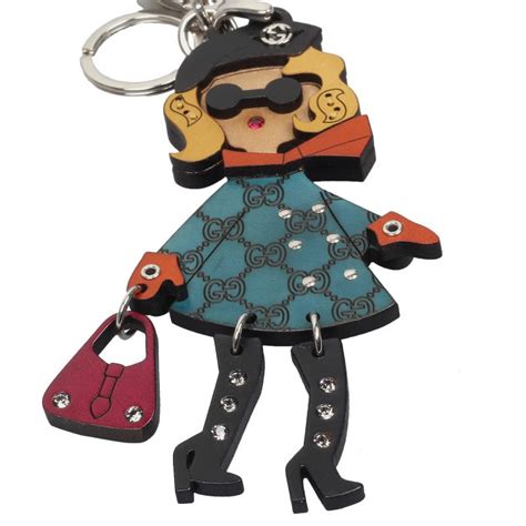 gucci lady key ring charm